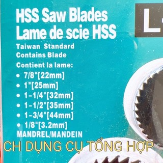 Bộ lưỡi cưa mini 6 món L+R+T (Bộ lưỡi cưa mini)