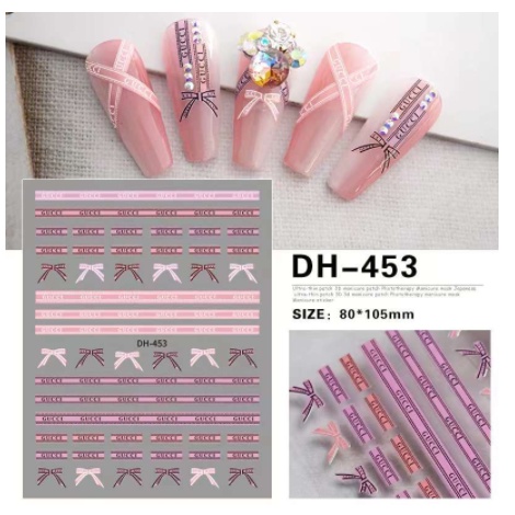 sticker trang trí nail mã mới 2023