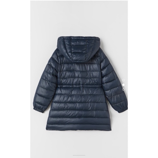 Áo phao BG za ra thắt eo siêu nhẹ size mẹ con A127