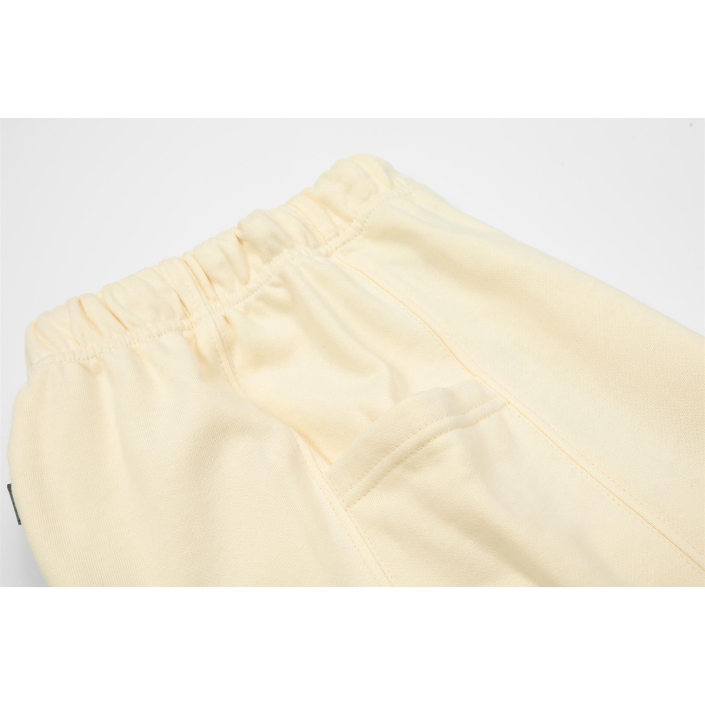 FEAR OF GOD DOUBLE LINE ESSENTIALS SKIRT HIGH STREET WOMEN'S SIDE POCKET LOOSE SHORT SKIRT FOG