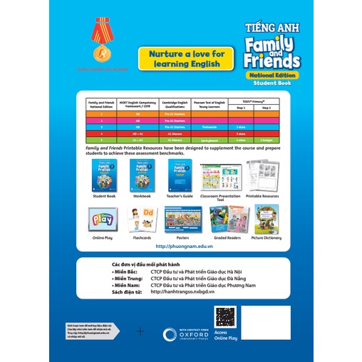 Sách học sinh - Tiếng Anh lớp 3 Family and Friends National Edition (Bộ Chân trời sáng tạo)