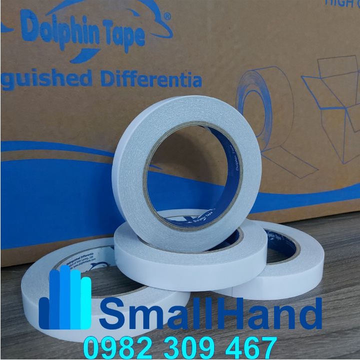 Băng dính hai mặt siêu dính Dolphin  – Băng keo 2 mặt siêu dính