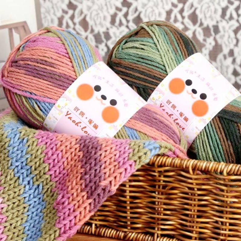 🍀 Len Yaoh Wool Màu Loang Ombre 🍀