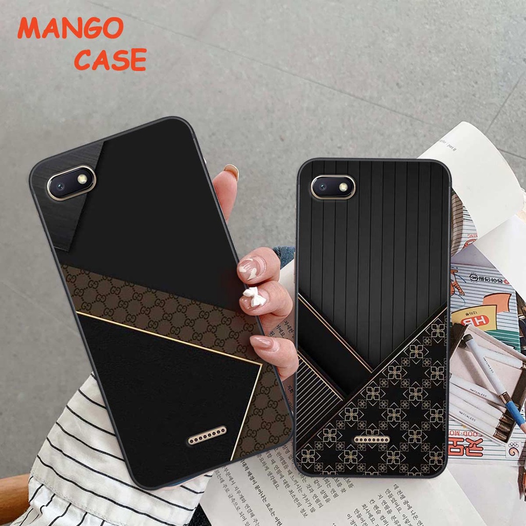 Ốp lưng Xiaomi Redmi 4A / 5A / 6A hình họa tiết thương hiệu thời trang cao cấp