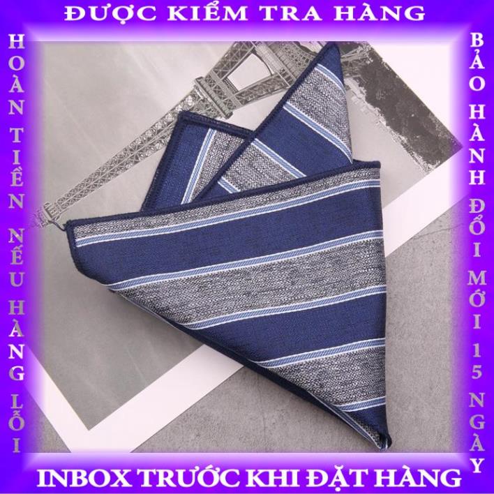 Khăn cài túi áo Vest Nam cao cấp hoạ tiết vintage Thời trang Pocket Square, nhiều mẫu lựa chọn huynhnhu