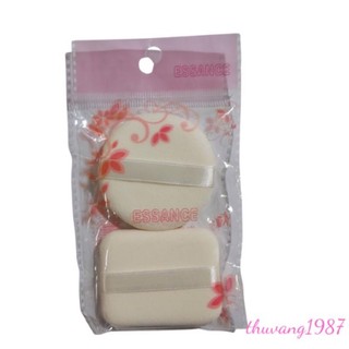 Set 2 cái bông phấn trang điểm