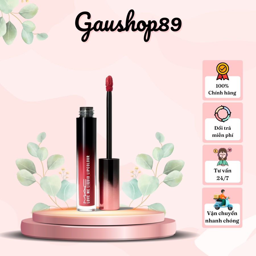 [MAC] [Có sẵn, đủ bill] Son Mac Love Me Liquid Color