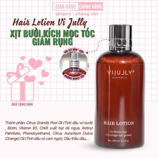 [MUA 1 TẶNG 1 LƯỢC ]Tinh dầu bưởi Vijully Xịt bưởi giảm rụng tóc kích thích mọc tóc giúp tóc nhanh dài