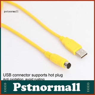 1 bộ dây cáp lập trình chống oxy hóa usb sang rs232 cho delta dvp plc