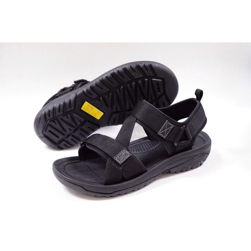 Giày sandal quai hậu nam Rova chính hãng màu đen quai chéo năng động RV965