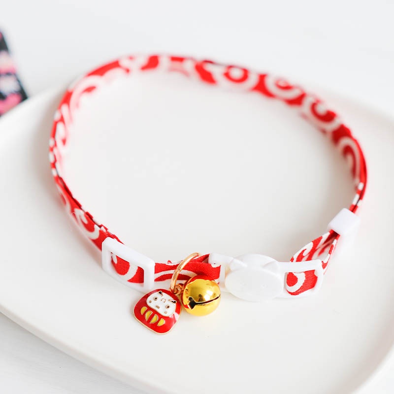 Vòng cổ cho chó mèo thú cưng charm có chuông cute cao cấp giá rẻ - Tabby Pet Store