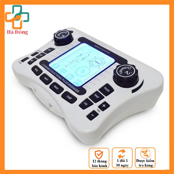 Máy Massage Xung Điện Trị Liệu, Máy Mát Xa Châm Cứu Điện Xung 8 Miếng Dán YTK 309B, SYK-308B