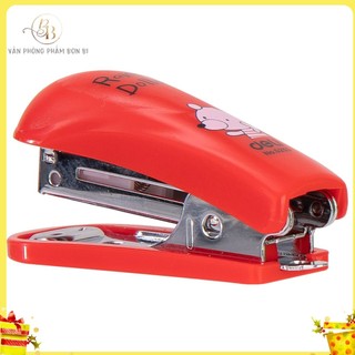 Dập ghim mini #10 Deli E0253/Hải Hà ST200, Đính kèm 1000 chiếc ghim 12 trang, Xanh, đỏ, xanh lá