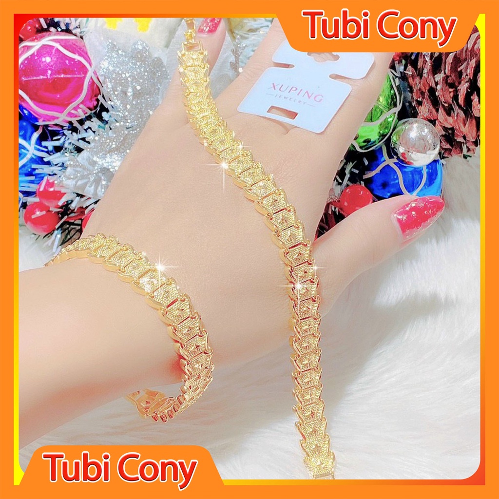 Lắc tay nữ mạ vàng 18 dễ thương, sang trọng mẫu 08.011222
