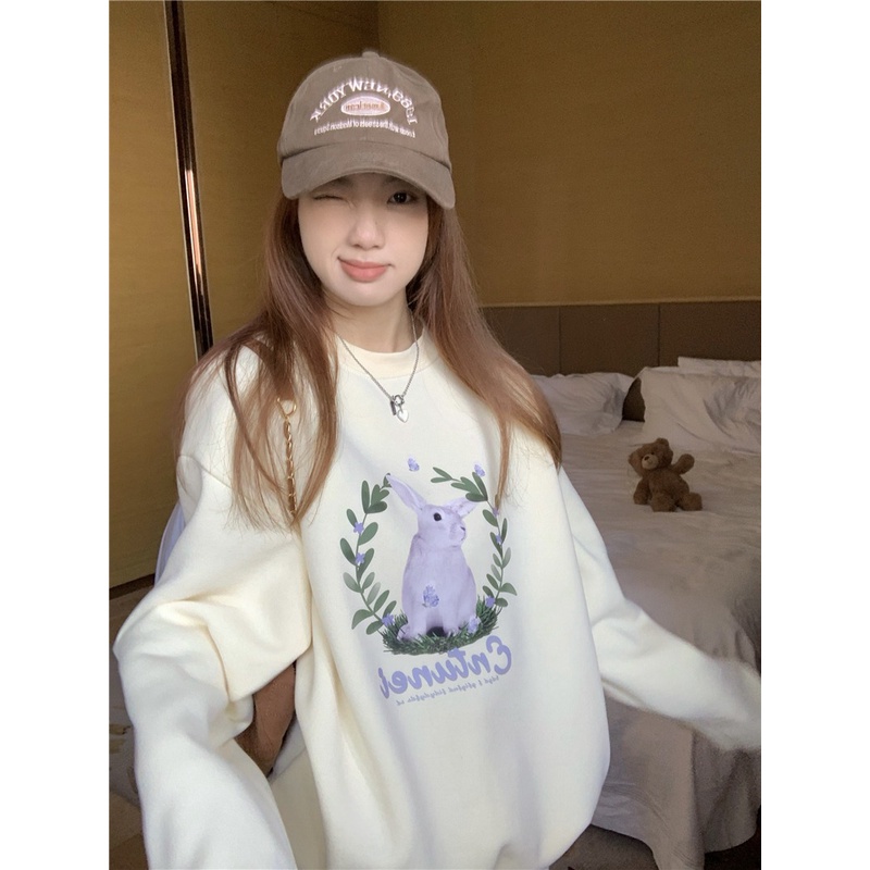 NRVP Áo Thun Nữ Dài Tay 100% Cotton Phong Cách Hàn Quốc Thời Trang Mới 2023