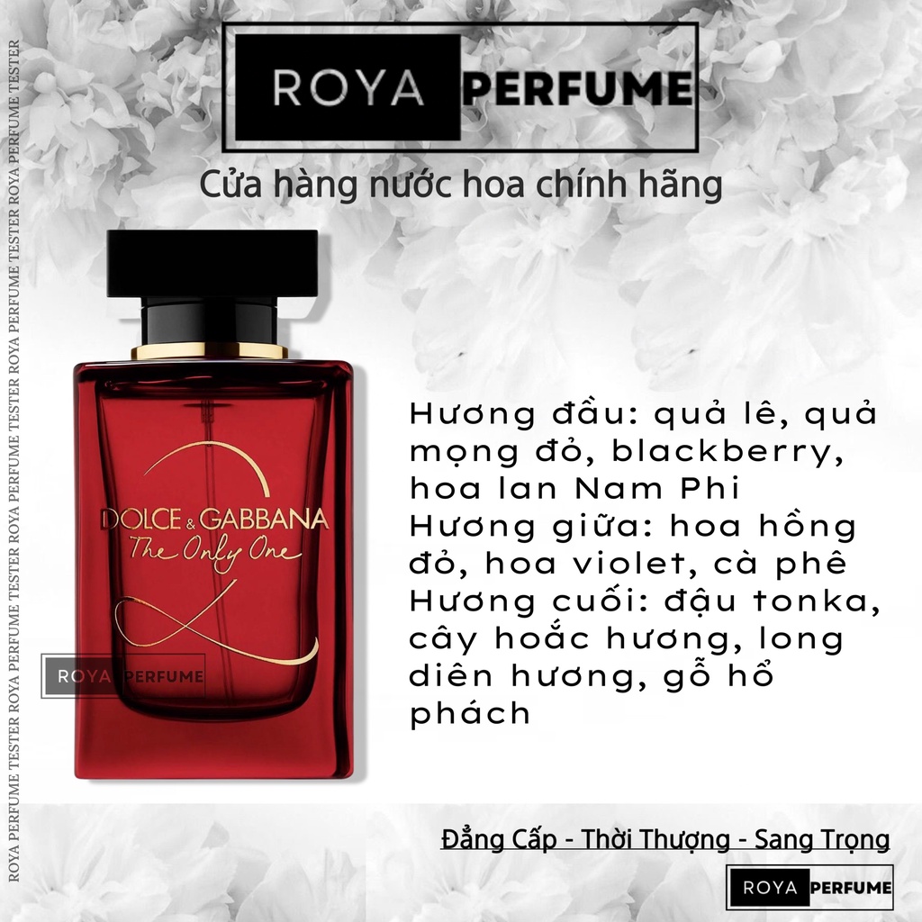 -𝑹𝑶𝑱𝑨- Nước hoa D&G The Only One 2 -𝑹𝑶𝑱𝑨-