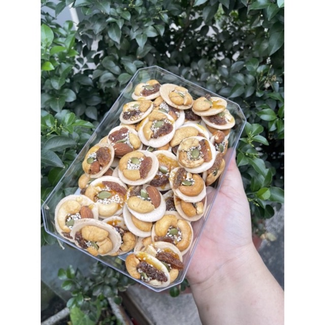 Bánh đồng tiền mix hạt
