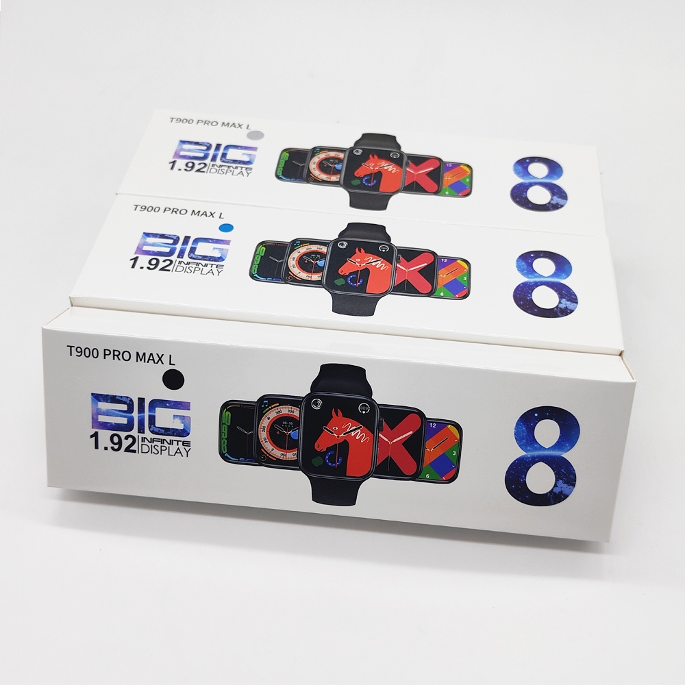 Đồng Hồ Thông Minh T900 Pro Max L Watch 8 Fitpro IWO7 T900pro Max L 2023 Series 8
