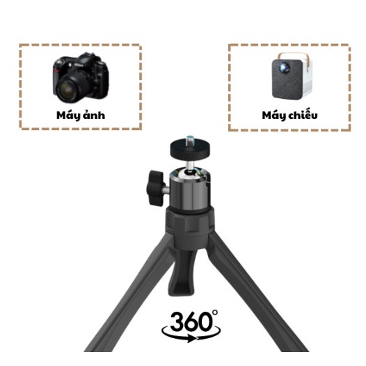 GIÁ ĐỠ MÁY CHIÊU TRỤ XOAY 360 ĐỘ