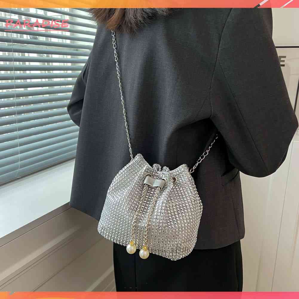 Mới Túi Xách Đeo Chéo Đính Đá Thời Trang Dành Cho Nữ