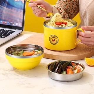 Chén 2lớp con vịt vàng