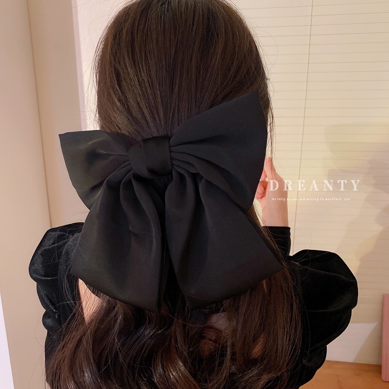 Kẹp Tóc Nơ Vải Thiết Kế Độc Đáo Thời Trang
