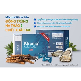 Kẹo sâm Xtreme Candy 24 viên dành cho nam