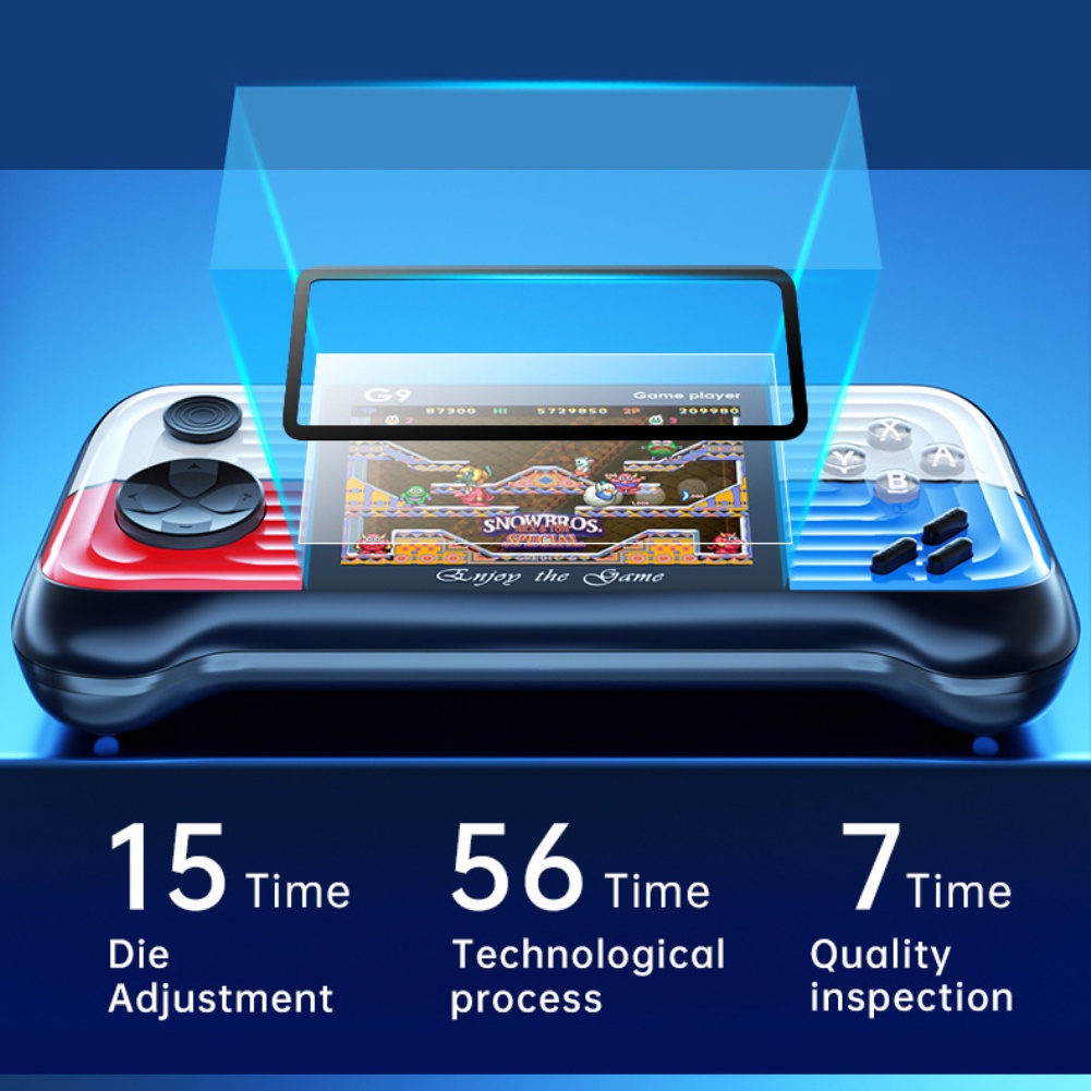 G9 Tay Cầm Tay Cầm Tay G9 Game Retro Classic 666 Trò 3.0 Màn Hình Hd Kết Nối Tv Giáng Sinh Lite Phiên Bản Hai Người Qiqimall_vn