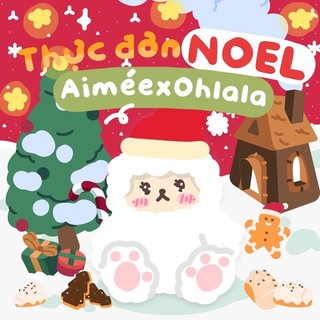 | Ohlala Noel Set | Nến thơm mùa Noel  ( kèm hộp quà Noel )