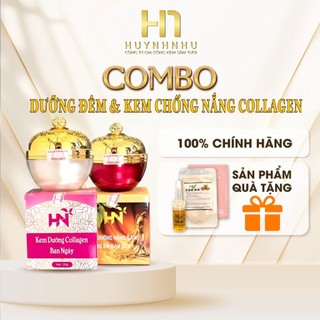 Kem Dưỡng Da Combo Kem Dưỡng Đêm & Chống Nắng Collagen