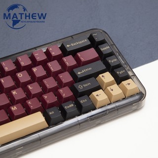 Red Samurai keycap Double shot Cherry/OEM Profile sublimation Fit 61 68 84 87 100 104 layout keyboard