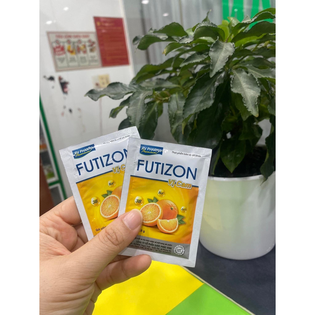 Cốm Futizon PV Pharma bù nước và điện giải vị cam