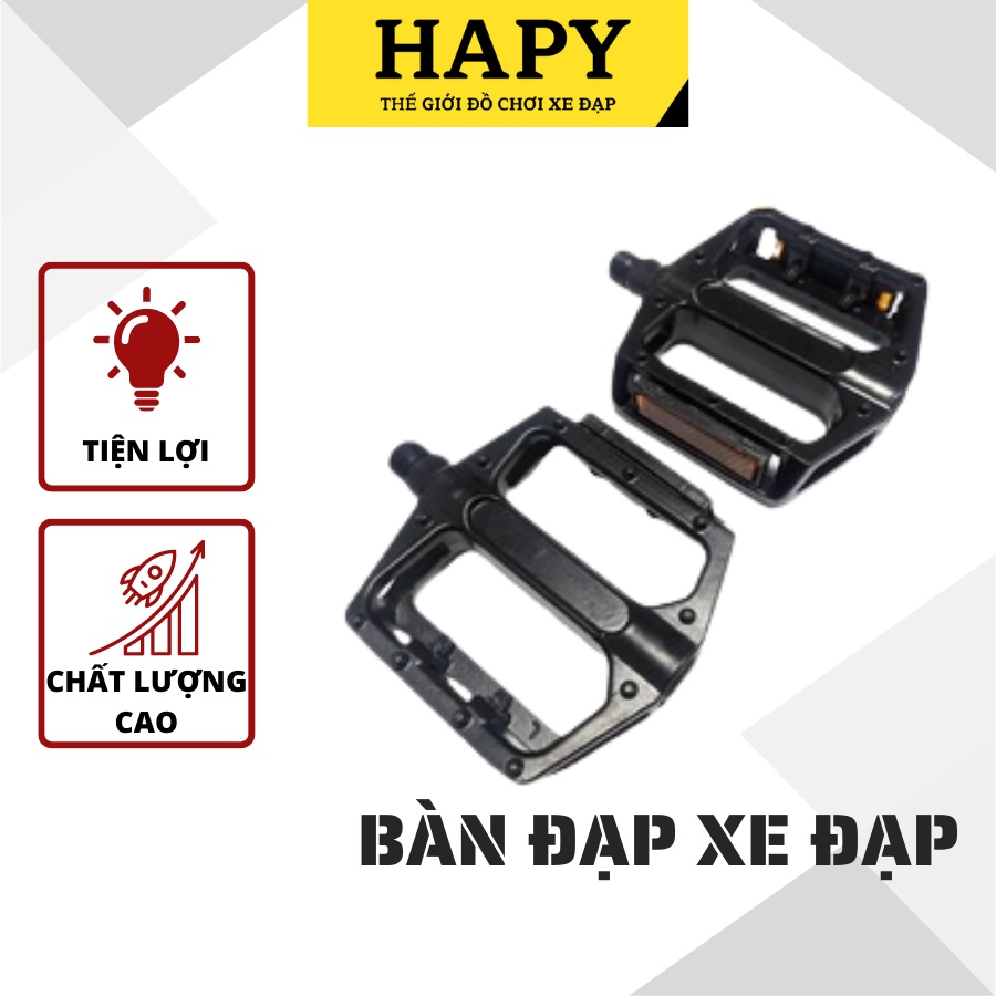 Bàn đạp xe đạp thể thao pedan chắc chắn chống trượt RING BOOM BIKE BDXD001
