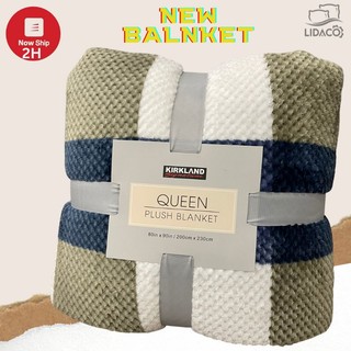 Chăn lông thỏ kirkland queen LIDACO siêu giữ ấm 2.8kg khổ rộng 2mx2m3