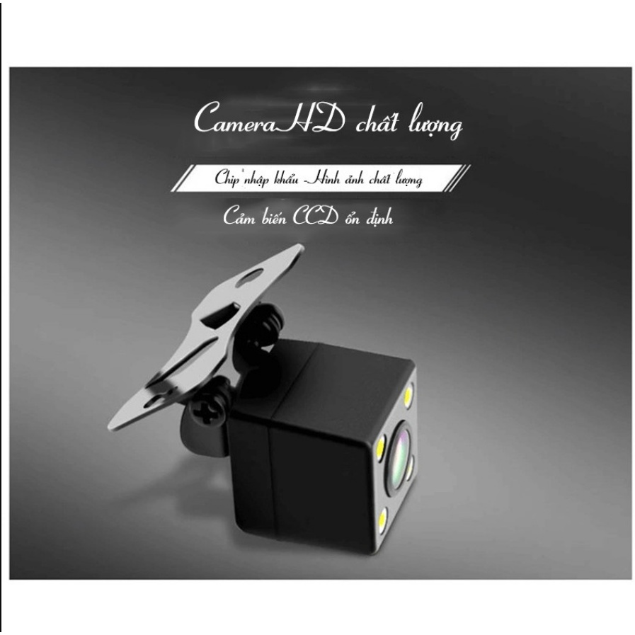 Camera lùi xe ô tô góc rộng 170 ° siêu nét LAKADO