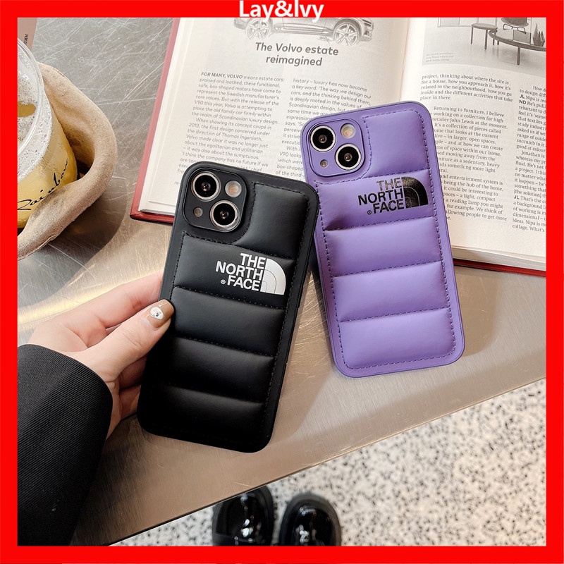 Ốp Điện Thoại Silicone IMD In Hình North Face Hoạt Hình Cho IPhone 14 14Pro 14Max 13ProMax 12 12ProMax 11 11Promax