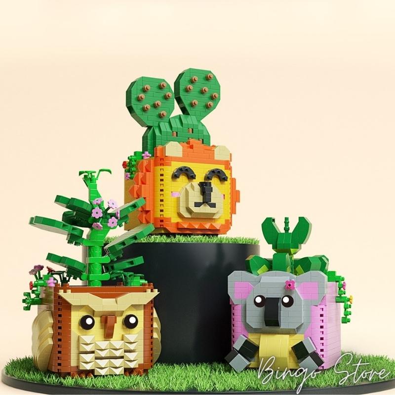 BỘ SƯU TẬP MÔ HÌNH LẮP RÁP CHẬU CÂY SIÊU HẤP DẪN