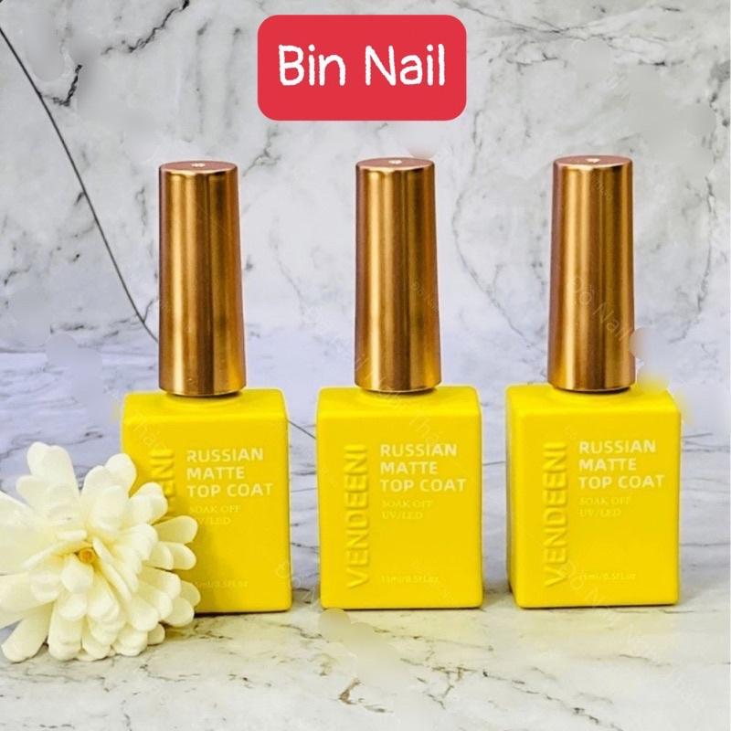 Top lì không lem Vendeeni 15ml chống lem khi tráng gương