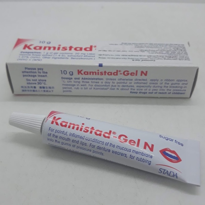 KEM ĐÁNH BAY NHIỆT MIỆNG KAMISTAD GEL