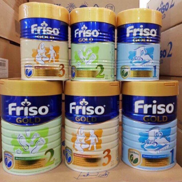 Sữa FRISO GOLD NGA 800gr đủ số, hàng chuẩn