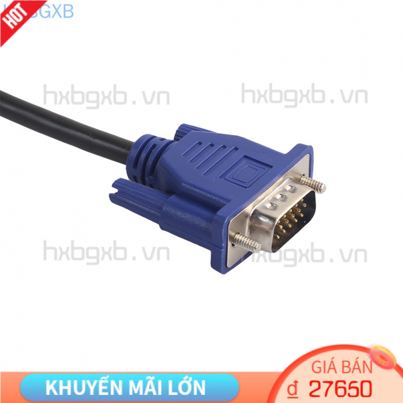 Cáp Vga Hxbg - Hd 15 chân cho màn hình máy tính máy chiếu Lcd
