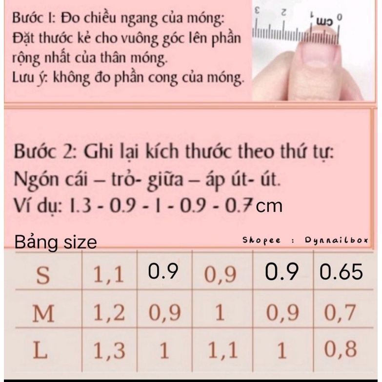 Móng tay giả nhũ flash kim tuyến  kèm keo và dũa