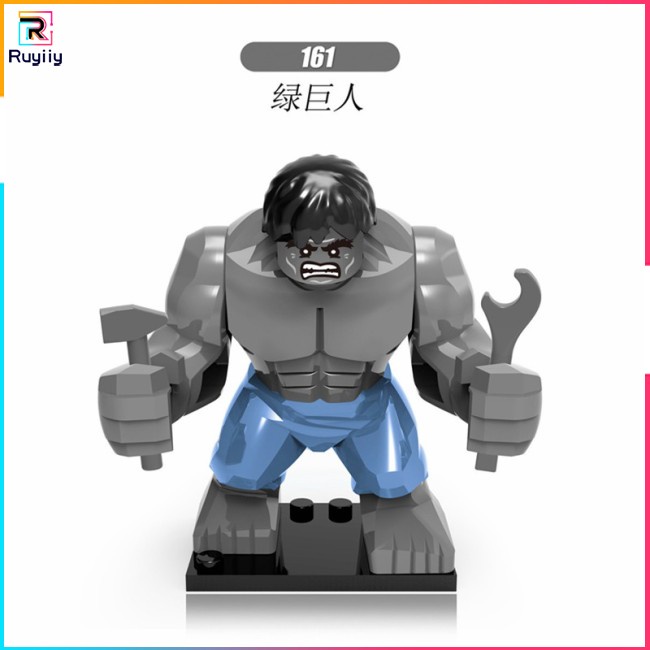 Mô Hình Lắp Ráp Biệt Đội Siêu Anh Hùng Marvel Hulk Bruce Cỡ Lớn RU3