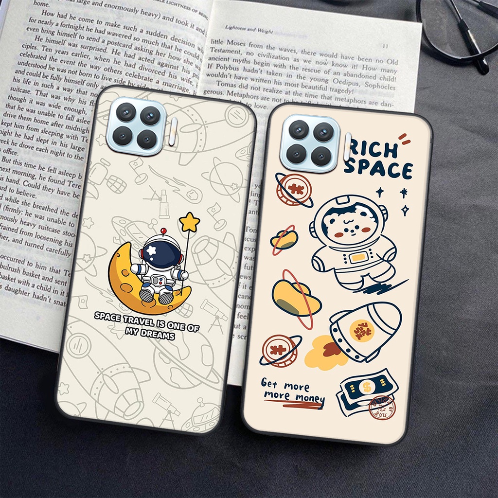 Ốp lưng Oppo A73 / A93 in hình tom&amp;jerry , con vịt , vũ trụ SIÊU CUTE