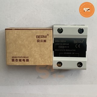 Rơ le bán dẫn SSR BRM-40DA/60DA/100DA hãng Berm