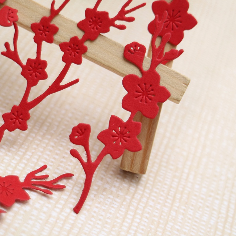 Mới Khuôn Cắt Giấy Kim Loại Hình Hoa Xinh Xắn