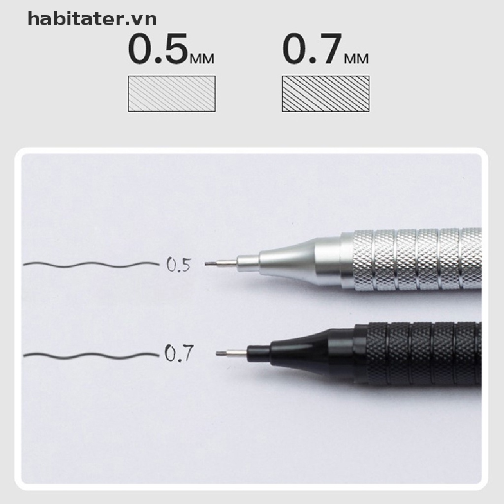 1 Cây Bút Chì Kim Loại Ngòi 0.3 / 0.5 / 0.7 / 2.0mm