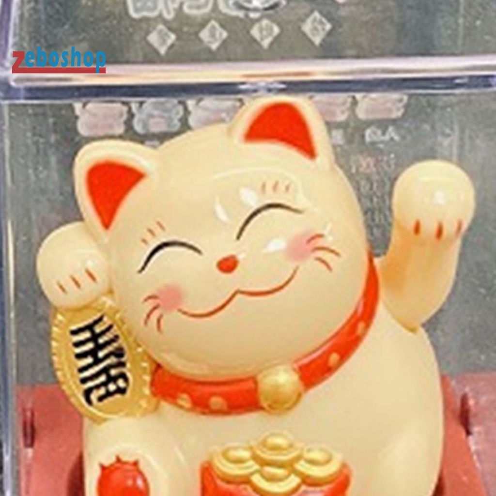 Tượng Mèo May Mắn Siêu Nhẹ Trang Trí Nhà Cửa