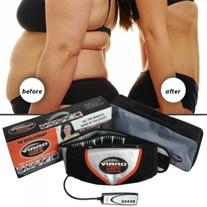 Máy Massage Bụng - Máy Rung Giảm Mỡ Bụng, Đai Rung Nóng Vibro Shape