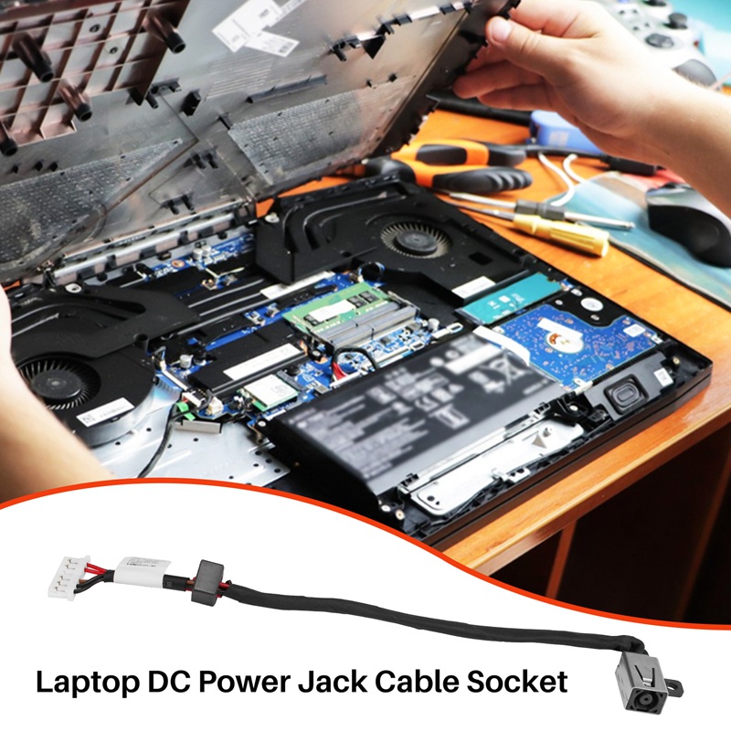 Dây Cáp Nguồn DC Mới Dành Cho Dell Inspiron 15-5000 5555 5558 DC30100UD00